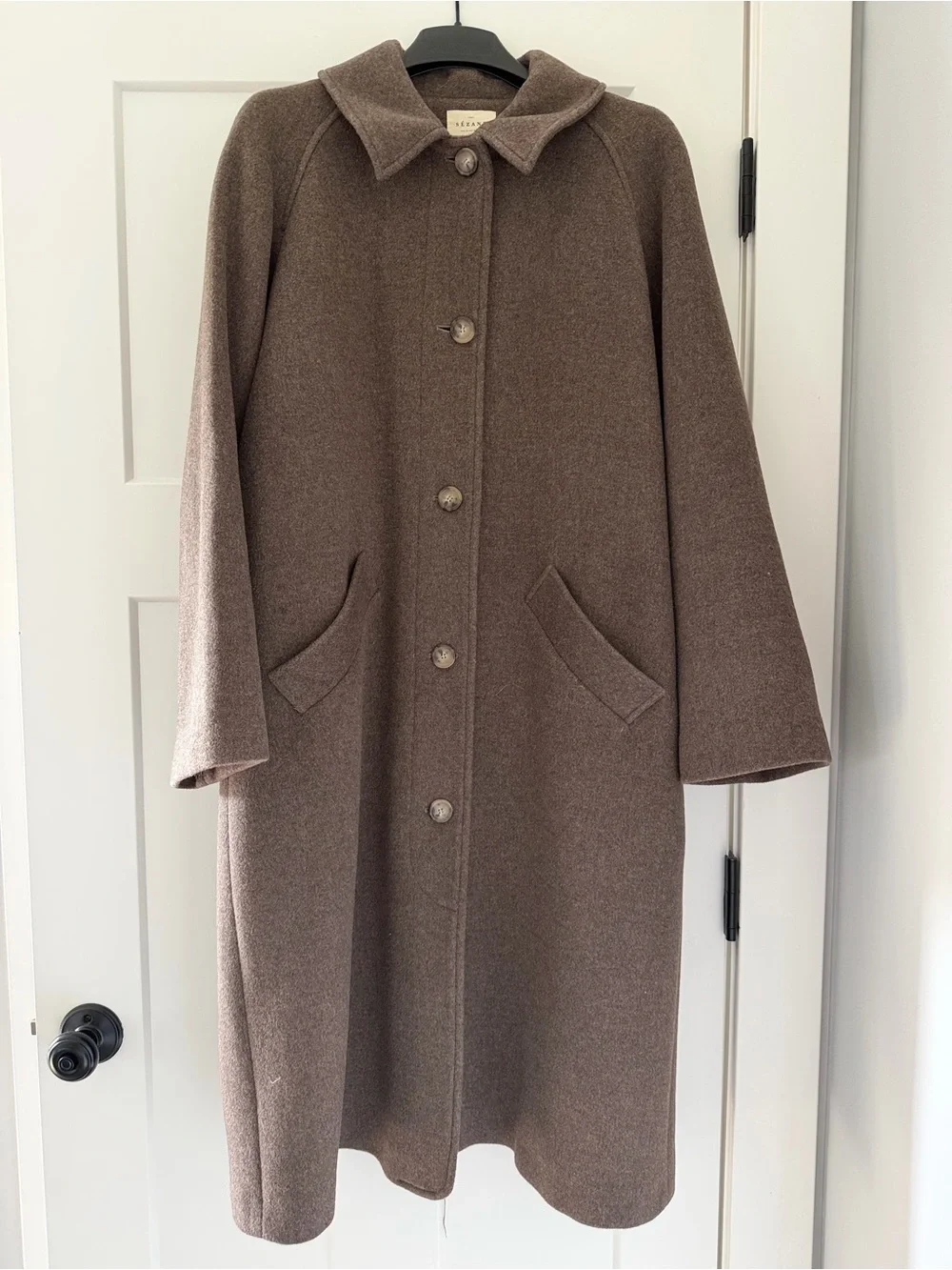 Sezane wool coat